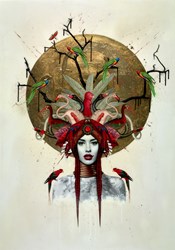 The Keeper by Matt Herring - Original Collage sized 33x47 inches. Available from Whitewall Galleries